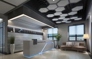 点云科技有限公司-800m²办公室装修设计