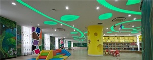 济南伊顿国际幼儿园装修-600m²早教中心设计