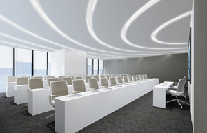 中青财富有限公司-700m²办公室装修设计